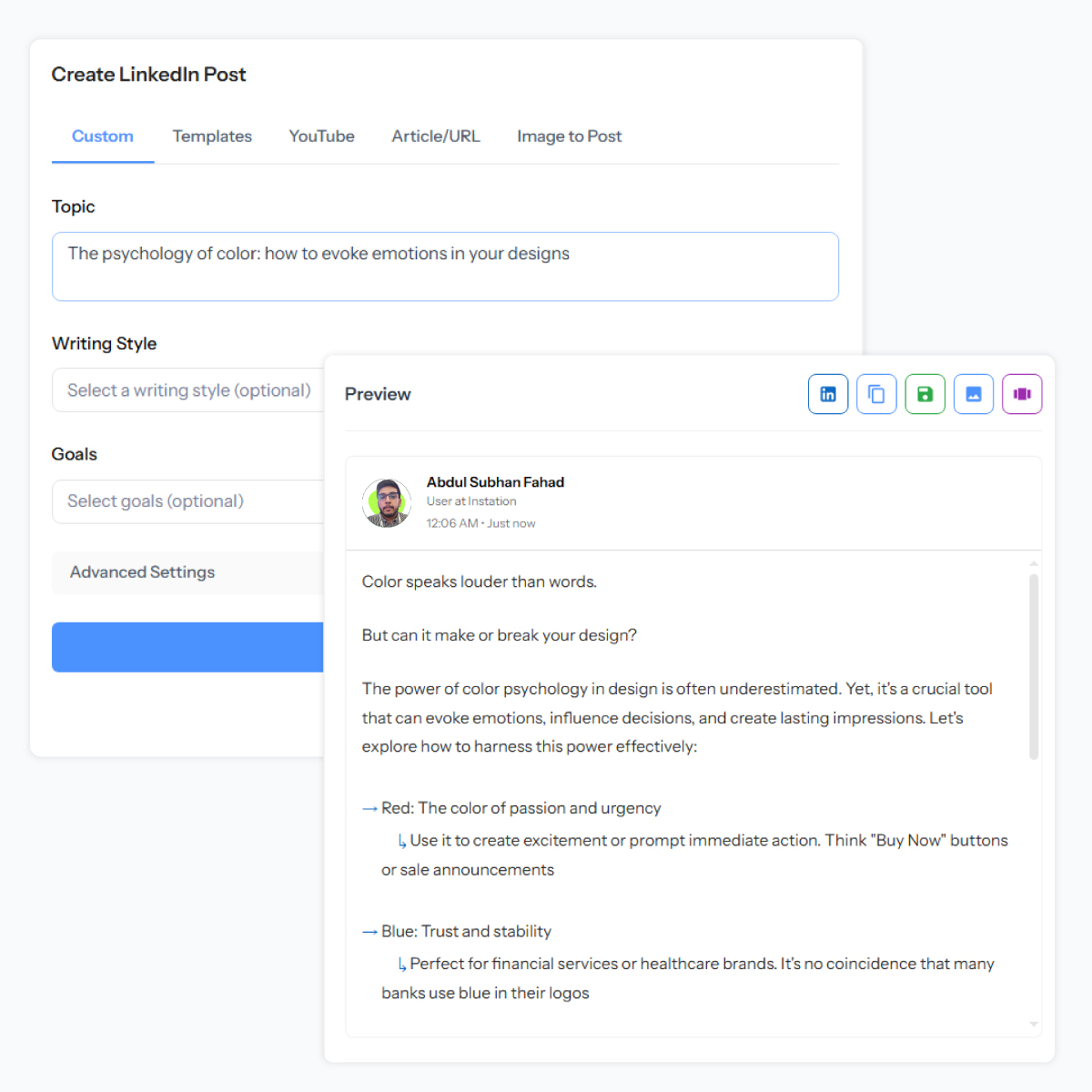 Visual & Design Features